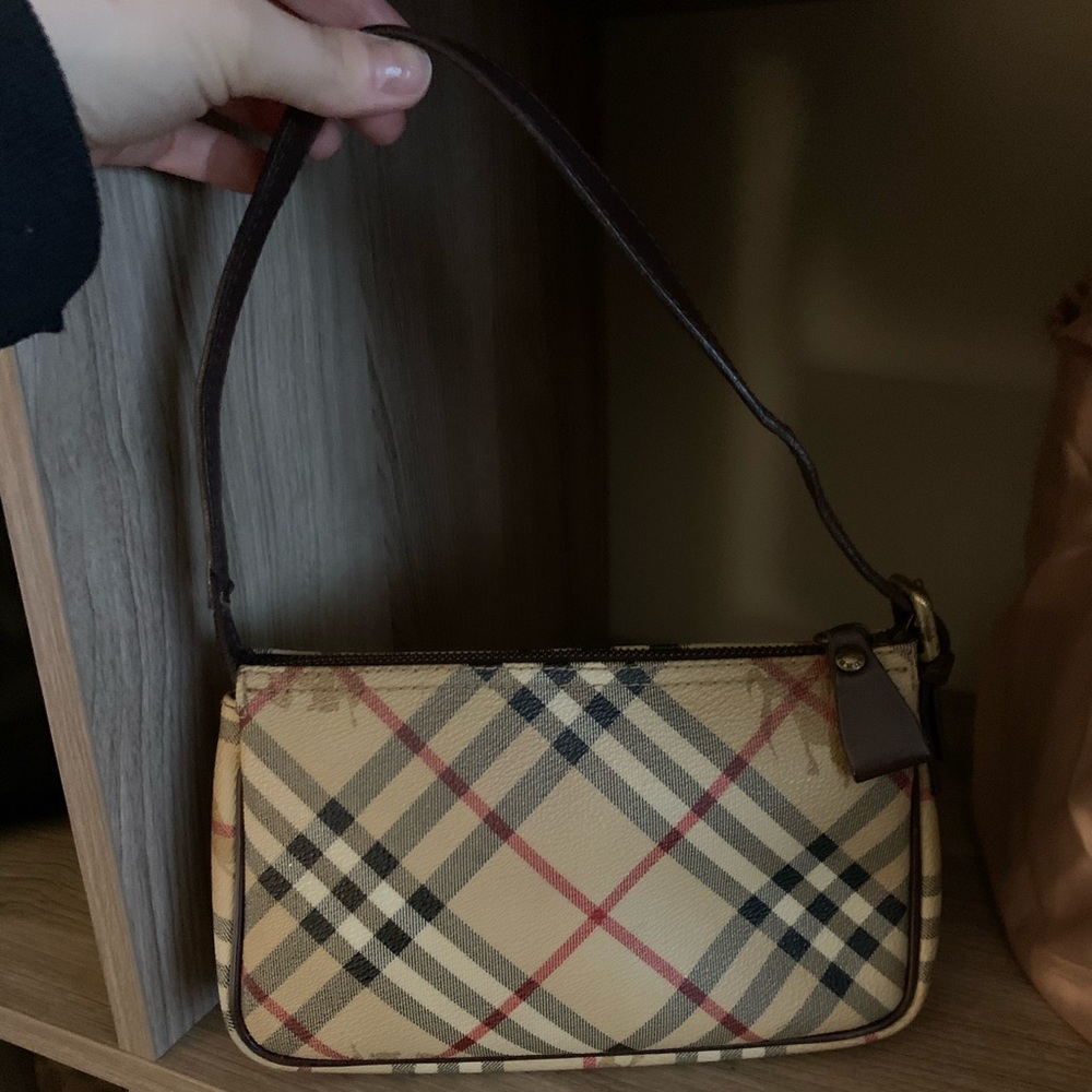 Burberry Shoulder Baguette Bag